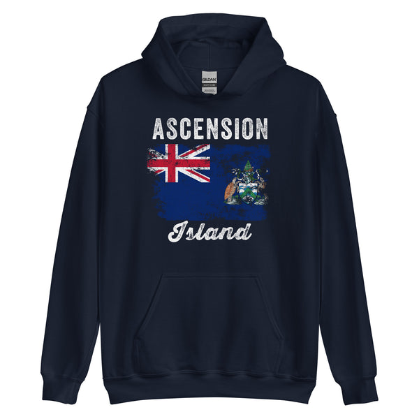 Ascension Island Flag Hoodie