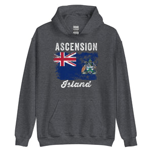Ascension Island Flag Hoodie