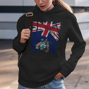 Ascension Island Flag Hoodie