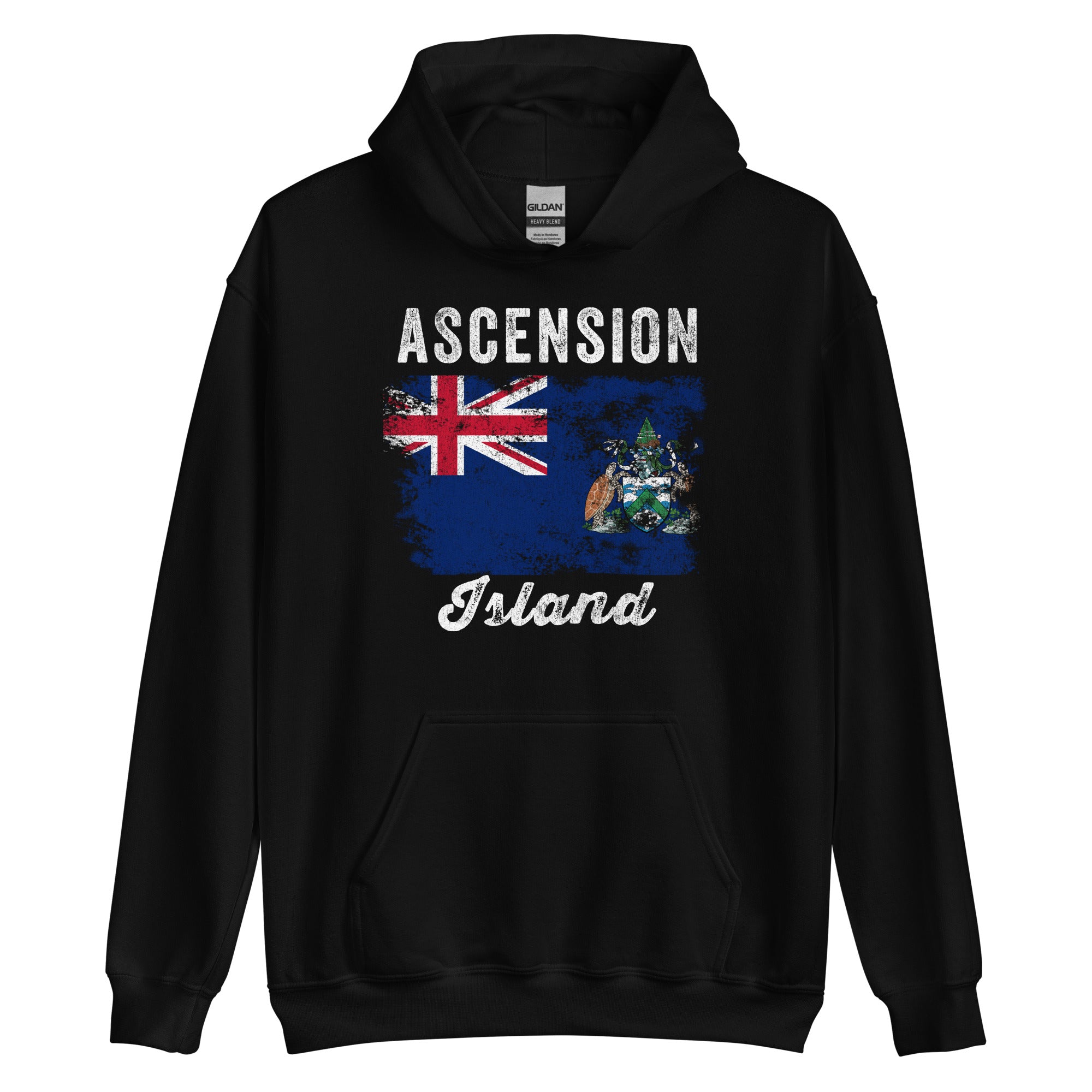 Ascension Island Flag Hoodie