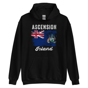 Ascension Island Flag Hoodie