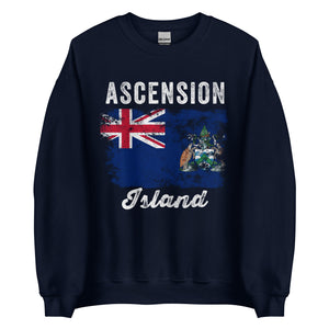 Ascension Island Flag Sweatshirt
