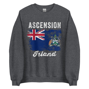 Ascension Island Flag Sweatshirt
