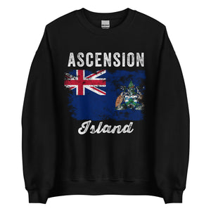 Ascension Island Flag Sweatshirt