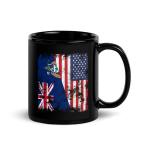 Ascension Island USA Flag Mug