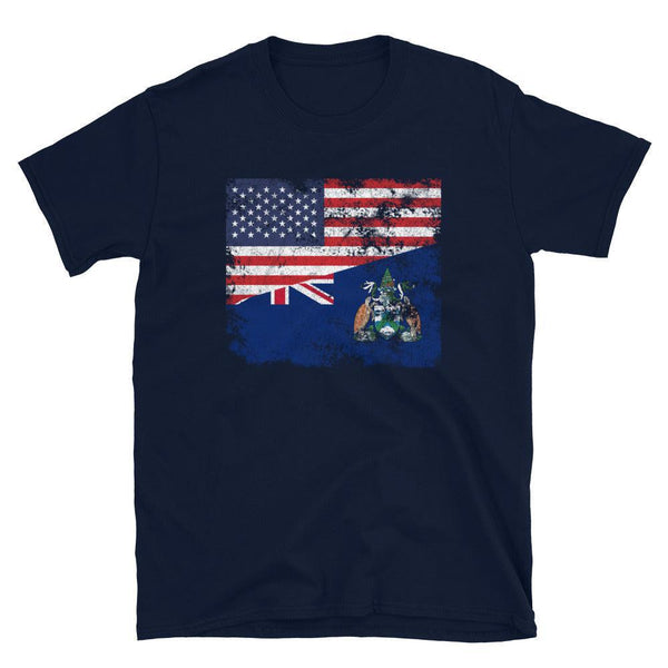 Ascension Island USA Flag T-Shirt