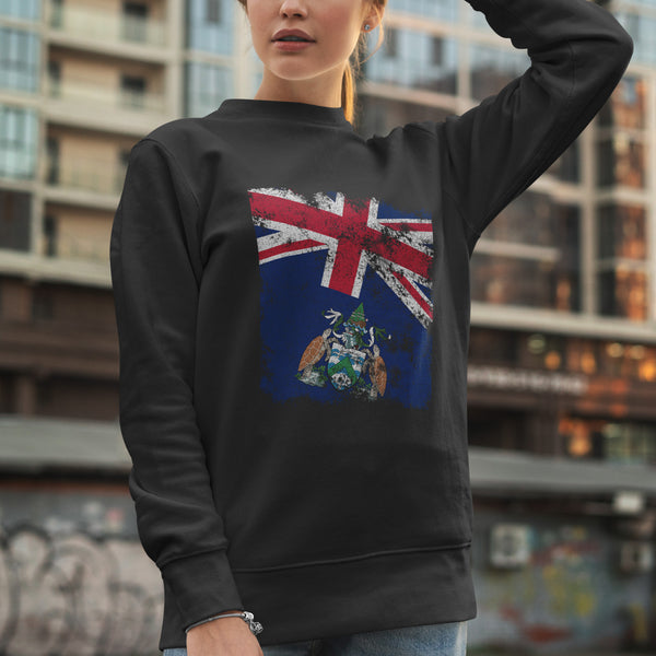 Ascension Island Flag Sweatshirt