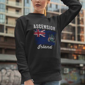 Ascension Island Flag Sweatshirt