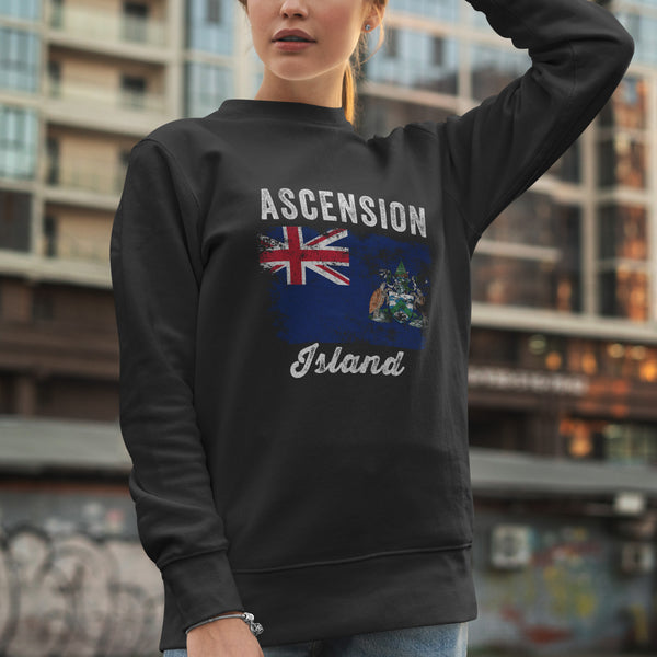 Ascension Island Flag Sweatshirt