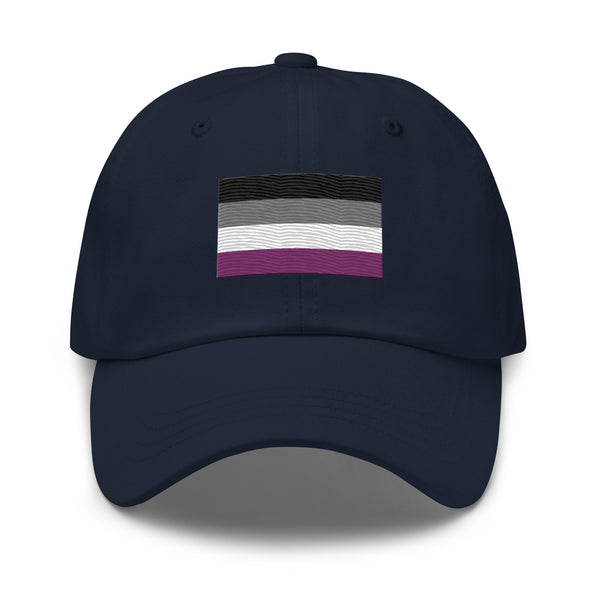 Asexual Flag Cap - Adjustable Embroidered LGBT+ Dad Hat