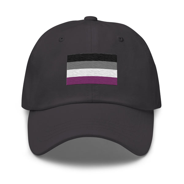 Asexual Flag Cap - Adjustable Embroidered LGBT+ Dad Hat