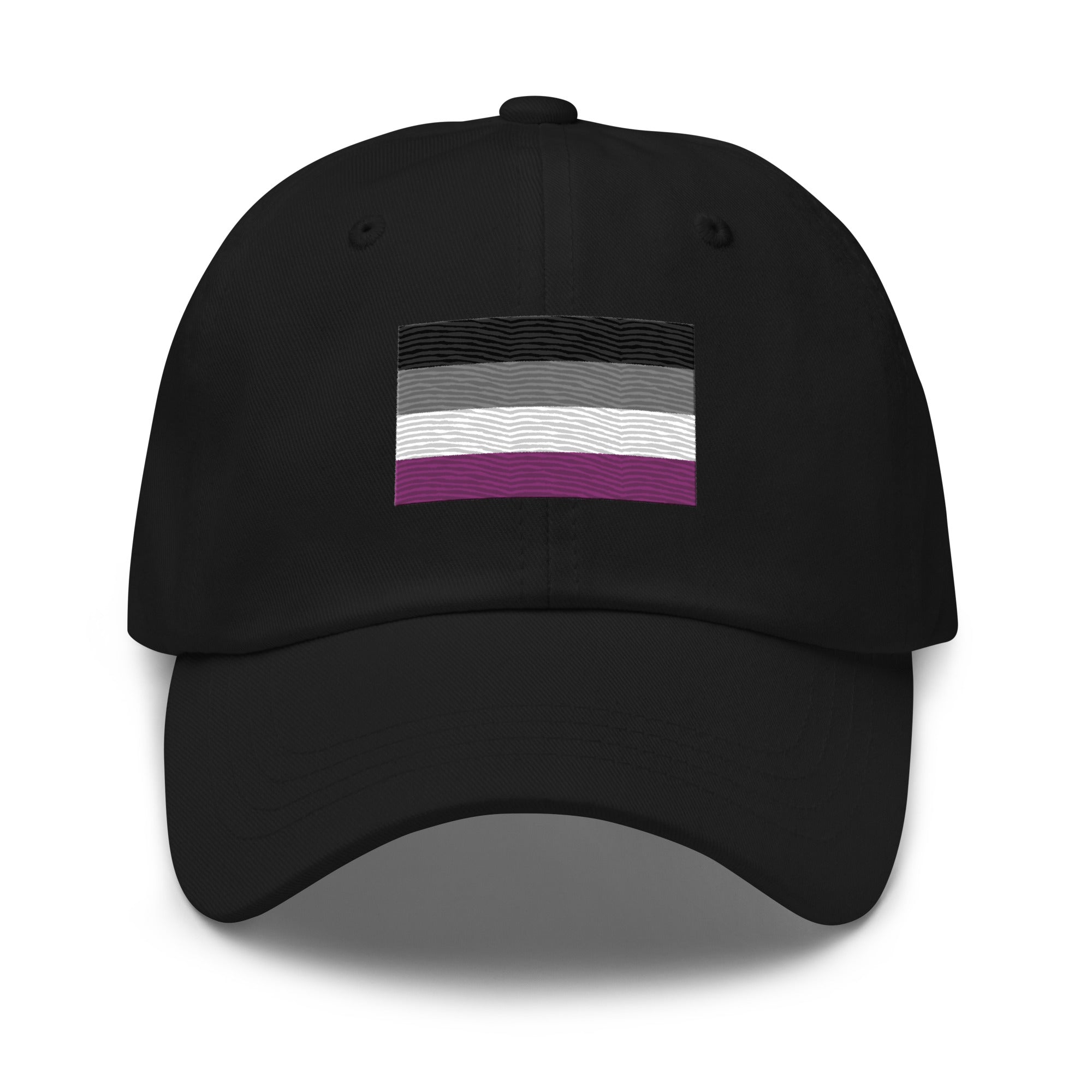 Asexual Flag Cap - Adjustable Embroidered LGBT+ Dad Hat