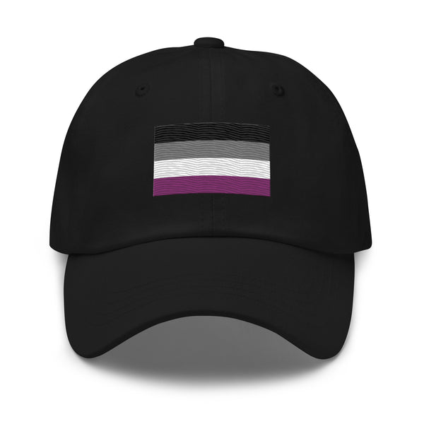 Asexual Flag Cap - Adjustable Embroidered LGBT+ Dad Hat