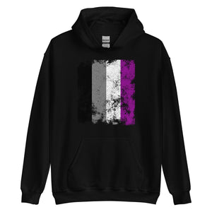 Asexual Flag - Distressed LGBTQIA2S+ Hoodie