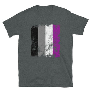 Asexual Flag - Distressed LGBTQIA2S+ T-Shirt