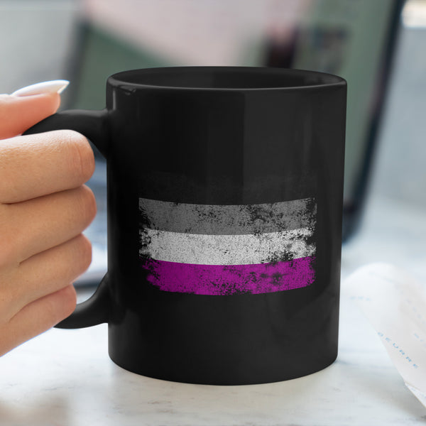 Asexual Flag - LGBT+ Mug