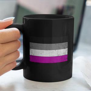 Asexual Flag - LGBT+ Mug