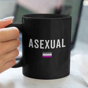 Asexual Flag - LGBT+ Mug
