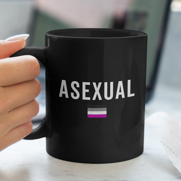 Asexual Flag - LGBT+ Mug