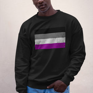 Asexual Flag - LGBT+ Sweatshirt