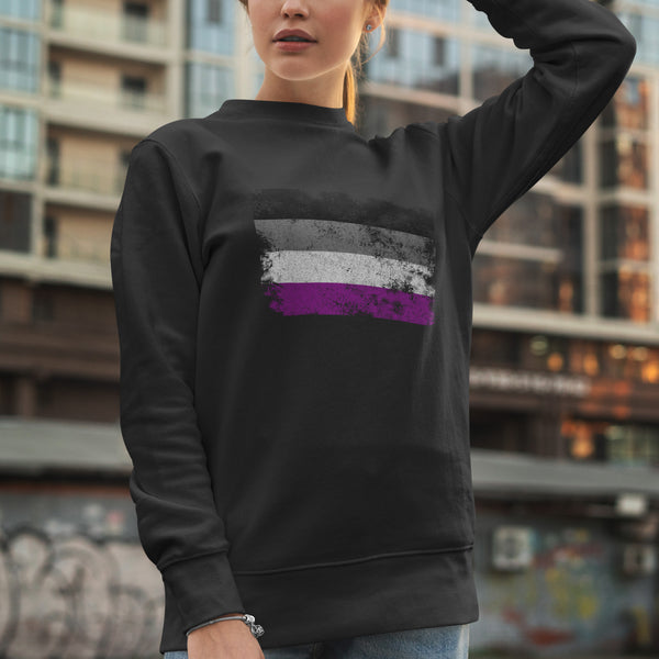 Asexual Flag - LGBT+ Sweatshirt