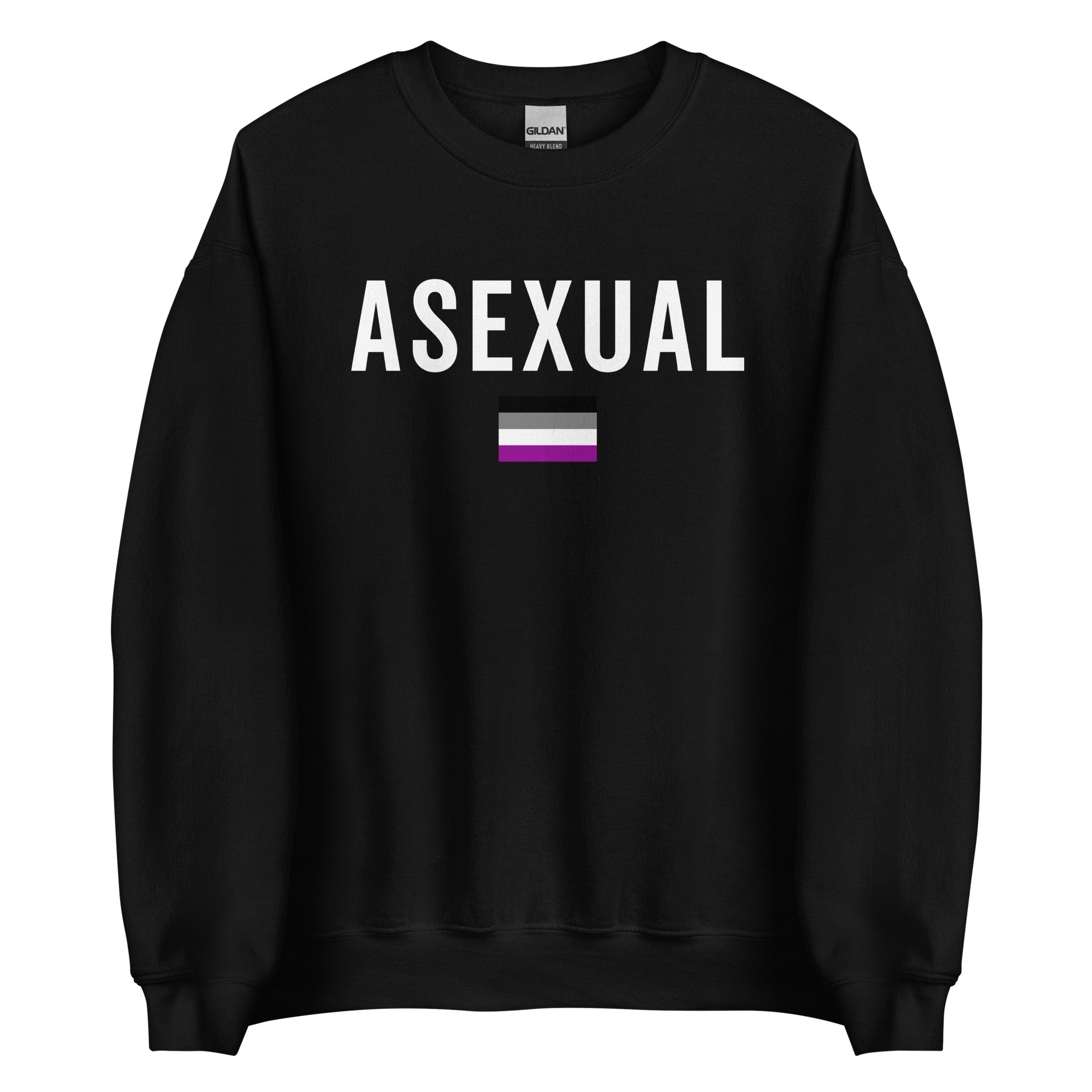 Asexual Flag - LGBT+ Sweatshirt