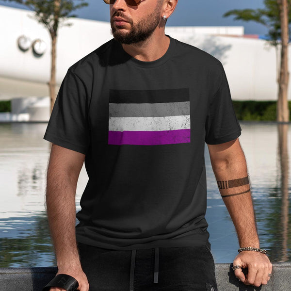 Asexual Flag - LGBT+ T-Shirt
