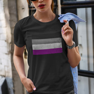 Asexual Flag - LGBT+ T-Shirt