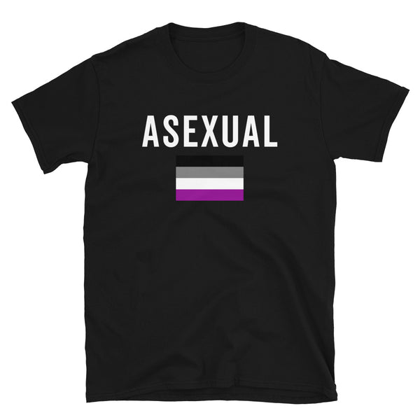 Asexual Flag - LGBT+ T-Shirt