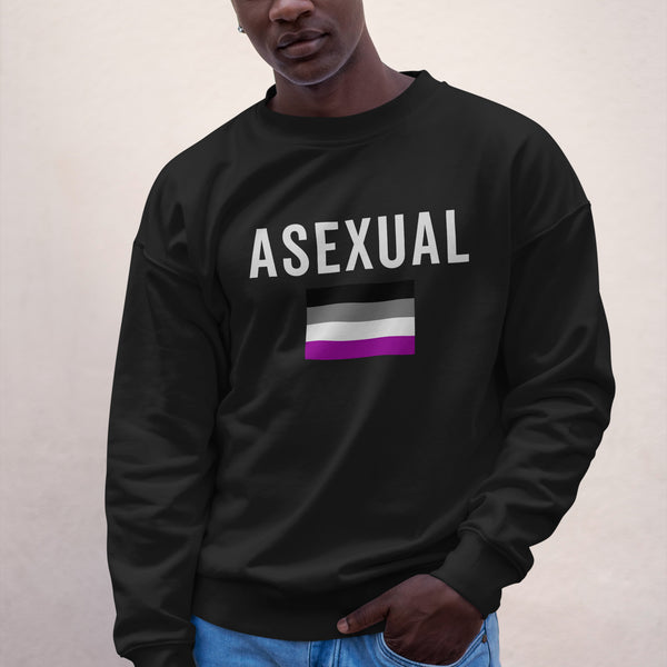 Asexual Flag - LGBT+ Sweatshirt