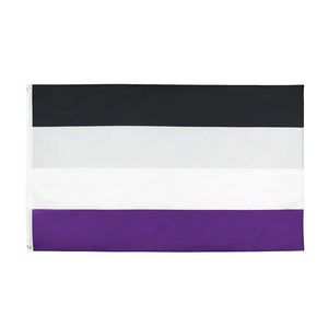 Asexual Pride Flag - 90x150cm(3x5ft) - 60x90cm(2x3ft) - LGBTQIA2S+
