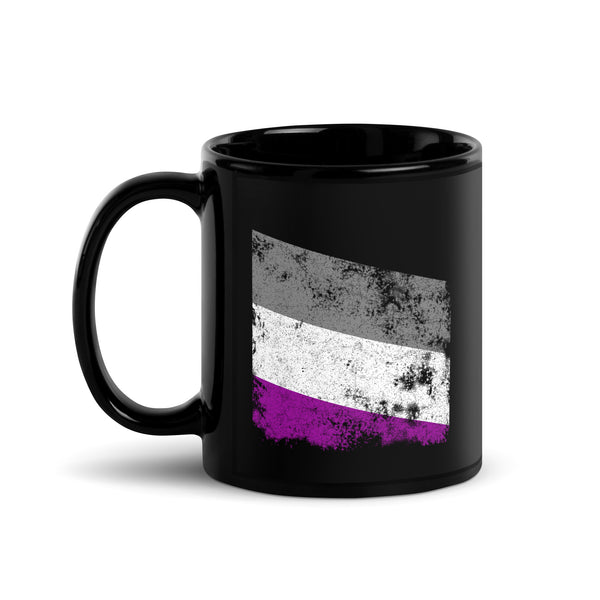 Asexual Flag - Distressed LGBT+ Mug