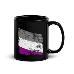 Asexual Flag - Distressed LGBT+ Mug