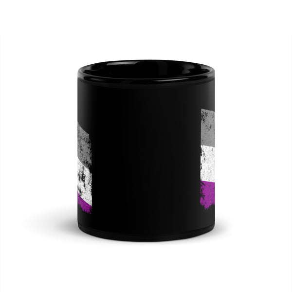 Asexual Flag - Distressed LGBT+ Mug
