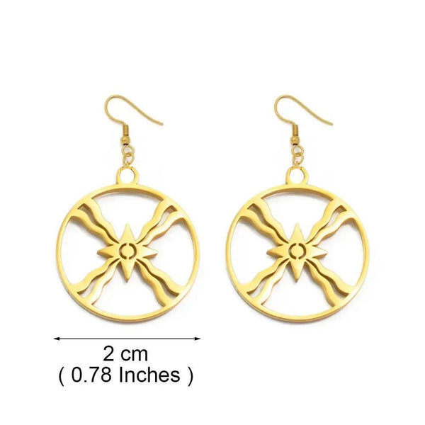 Ashur Assyrian Earrings