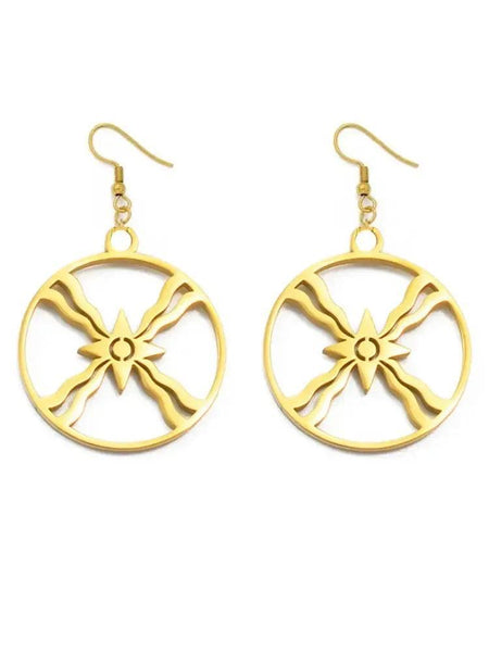 Ashur Assyrian Earrings