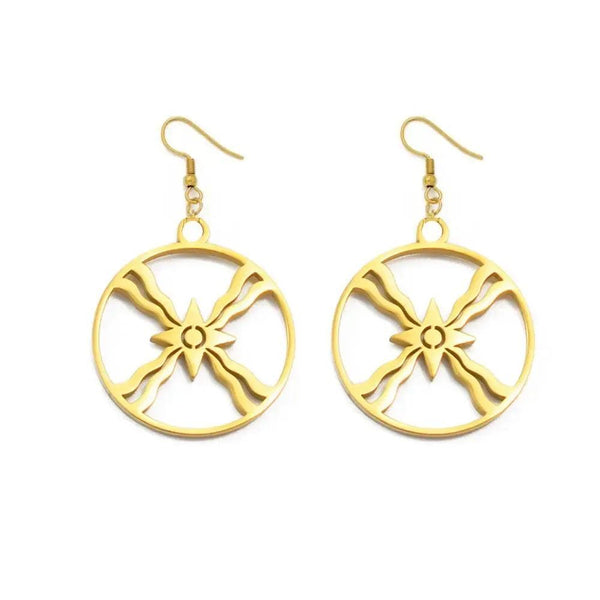Ashur Assyrian Earrings