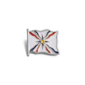 Ashur Assyrian Flag Lapel Pin - Enamel Pin Flag