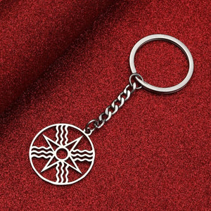 Ashur Assyrian Keychain