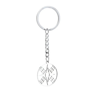 Ashur Assyrian Keychain