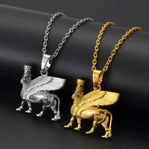 Ashur Assyrian Pendant Necklace