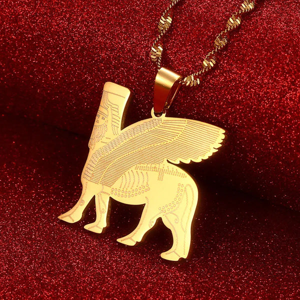 Ashur Assyrian Pendant Necklace