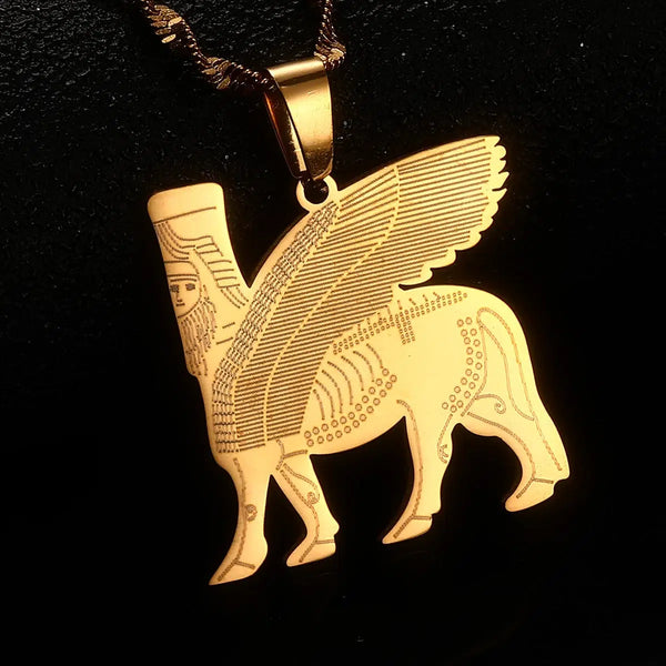 Ashur Assyrian Pendant Necklace