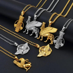 Ashur Assyrian Pendant Necklace Collection