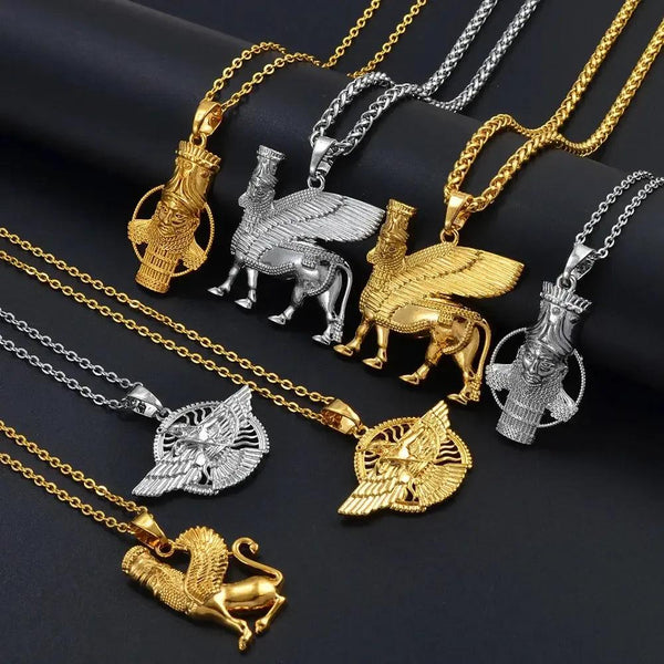 Ashur Assyrian Pendant Necklace Collection