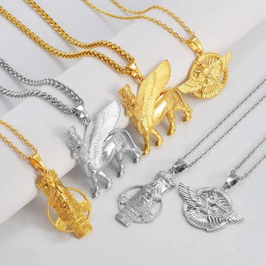 Ashur Assyrian Pendant Necklace Collection
