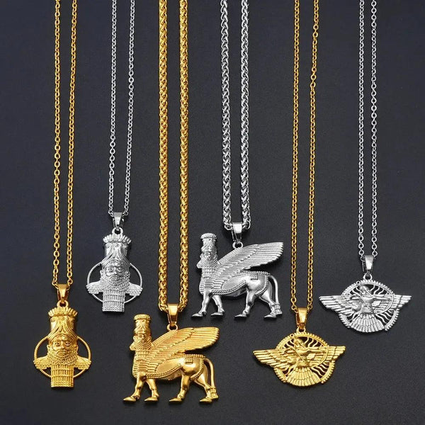 Ashur Assyrian Pendant Necklace Collection