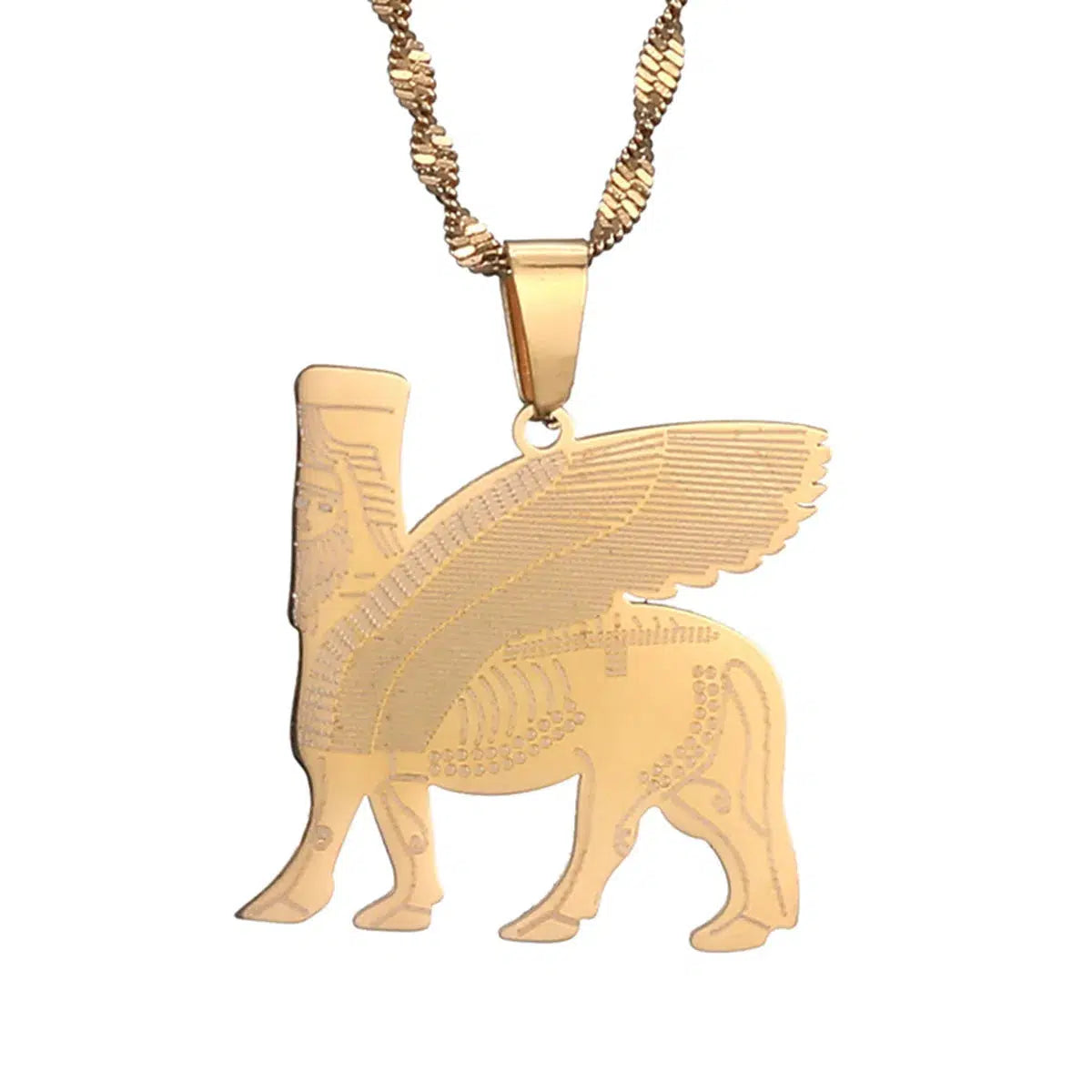 Ashur Assyrian Pendant Necklace