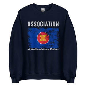Association Of Southeast Asian Nations Flag Sweatshirt