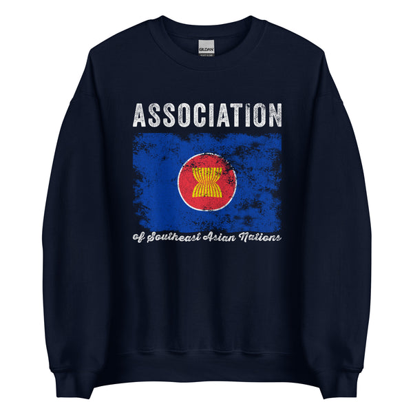 Association Of Southeast Asian Nations Flag Sweatshirt